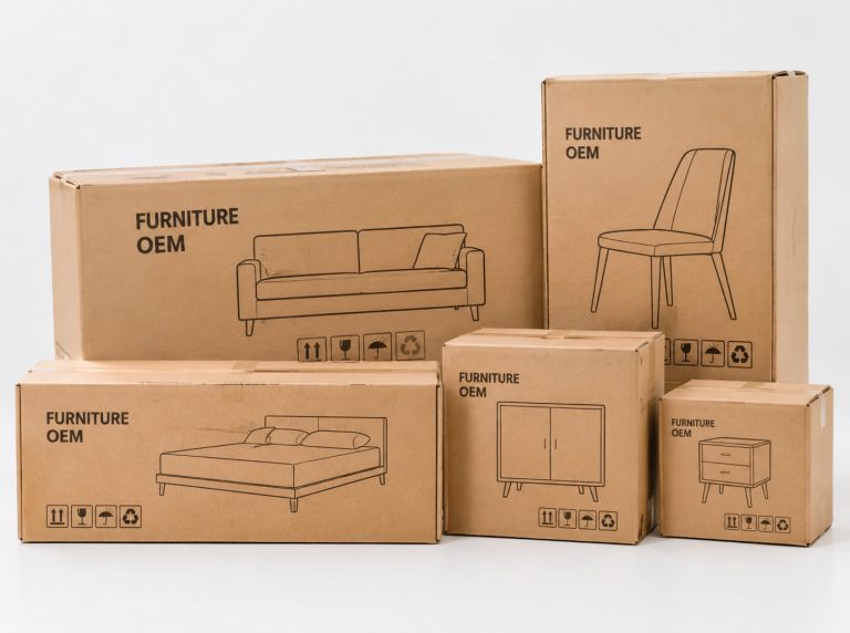 异形模切家居电商彩箱